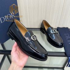 GIAY LUOI DIOR DE CAO MAU DEN DA BONG KHOA LOGO TRANG GLDR10 11