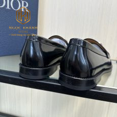 GIAY LUOI DIOR DE CAO MAU DEN DA BONG KHOA LOGO TRANG GLDR10 12