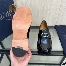 GIAY LUOI DIOR DE CAO MAU DEN DA BONG KHOA LOGO TRANG GLDR10 14