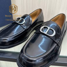 GIAY LUOI DIOR DE CAO MAU DEN DA BONG KHOA LOGO TRANG GLDR10 16