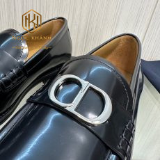 GIAY LUOI DIOR DE CAO MAU DEN DA BONG KHOA LOGO TRANG GLDR10 17