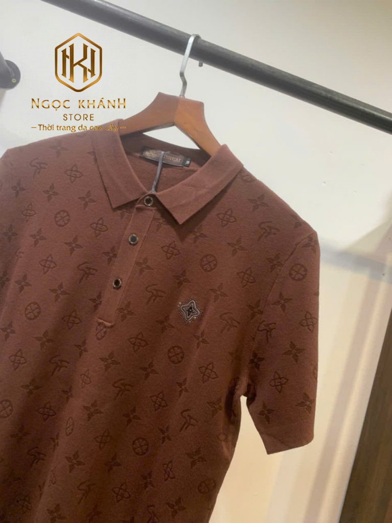 Áo len nam ngắn tay Louis Vuitton