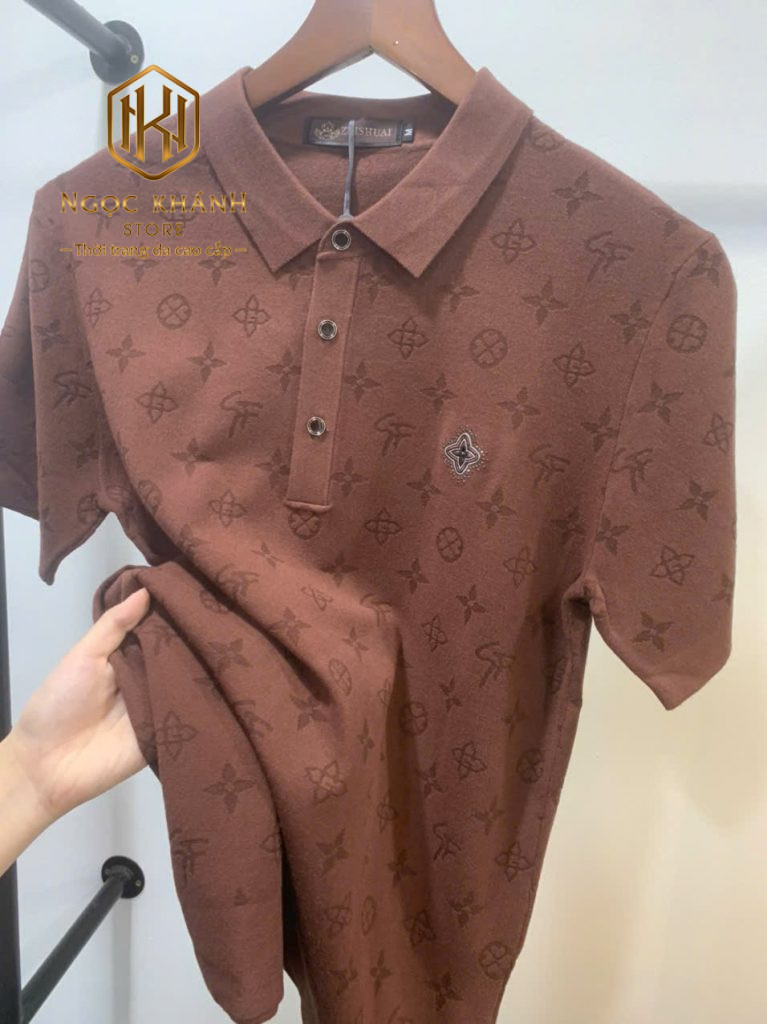 Áo len nam ngắn tay Louis Vuitton
