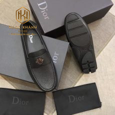 Giay luoi dior da nhan mau den hoa tiet con nhen 2