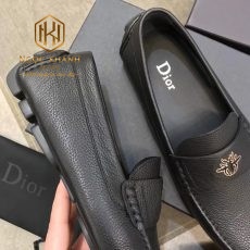 Giay luoi dior da nhan mau den hoa tiet con nhen 6