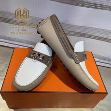 Giay luoi hermes mau be phoi trang hoa tiet khoa 7