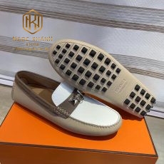 Giay luoi hermes mau be phoi trang hoa tiet khoa 8