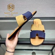 dep nam hermes mau vang phoi xanh da lon like auth 2