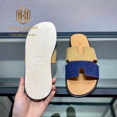 dep nam hermes mau vang phoi xanh da lon like auth 7