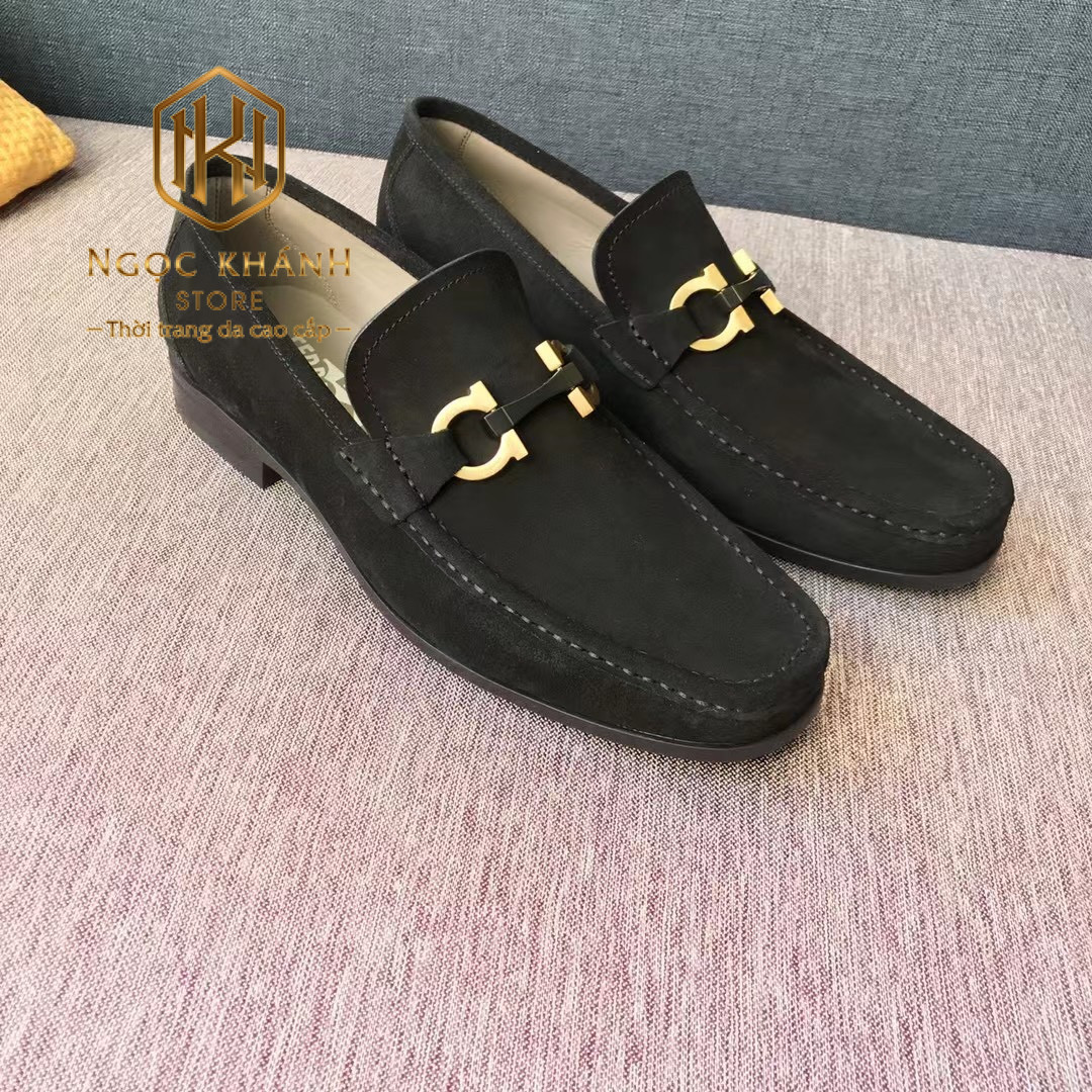 giay luoi Salvatore Ferragamo de cao da lon mat khoa vang 6