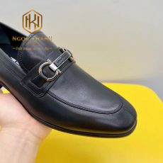 giay luoi Salvatore Ferragamo de cao mau den mui nhon 7