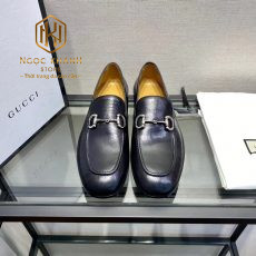 giay luoi gucci de cao hoa tiet khoa trang mui nhon mau den 5