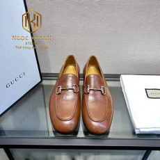 giay luoi gucci de cao hoa tiet khoa trang mui nhon mau nau 9