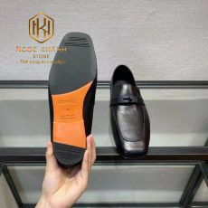 giay luoi hermes de cao da tron full den mui vuong 1