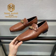 giay luoi hermes de cao mau nau da tron hoa tiet khoa vang mui vuong 3 1