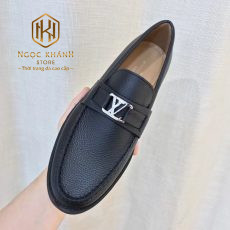 giay luoi louis vuitton de cao mau den logo nho trang da nhan 3