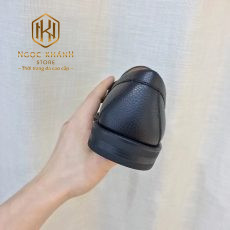 giay luoi louis vuitton de cao mau den logo nho trang da nhan 4