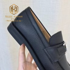 giay luoi louis vuitton de cao mau den logo nho trang da nhan 6