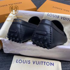 giay luoi louis vuitton like auth hoa tiet caro khoa logo nho mau den 4