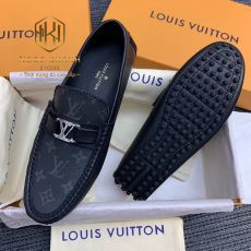 giay luoi louis vuitton like auth hoa tiet hoa khoa logo nho mau den 1