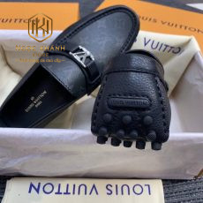 giay luoi louis vuitton like auth hoa tiet hoa khoa logo nho mau den 5