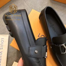 giay luoi louis vuitton like auth mau den khoa bong 5 1