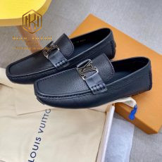 giay luoi louis vuitton like auth mau den tag caro logo 3