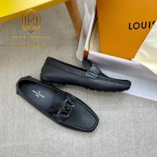 giay luoi louis vuitton like auth mau den tag caro logo 5
