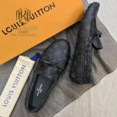 giay luoi louis vuitton mau den like auth hoa tiet hoa no 1 1