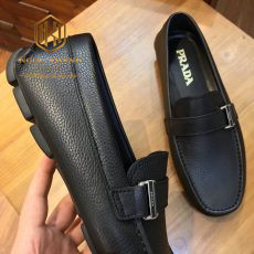 giay luoi prada like auth mau den da nhan 4
