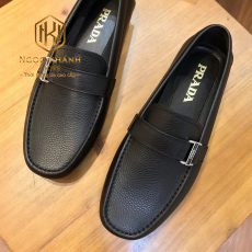 giay luoi prada like auth mau den da nhan 5