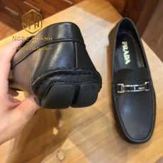 giay luoi prada like auth mau den da tron khoa chu 1