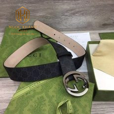 that lung nam gucci day dap chim mat logo tron mau xam 2