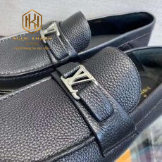 GIAY LUOI LOUIS VUITTON DE CAO MAU DEN DA NHAN KHOA TRANG NHO GLLV33 1