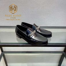 GIAY LUOI LOUIS VUITTON NAM DE CAO MAU DEN DA BONG HOA TIET DAY XICH GLLV32 3