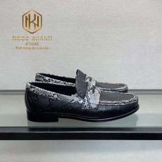 GIAY LUOI LOUIS VUITTON NAM DE CAO MAU DEN HOA CHIM VAN DA RAN GLLV34 5