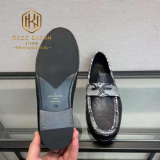 GIAY LUOI LOUIS VUITTON NAM DE CAO MAU DEN HOA CHIM VAN DA RAN GLLV34 9