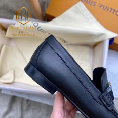 Giay luoi Louis vuitton de cao mau den tag xam khoa trang da li 5