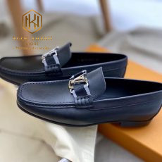 Giay luoi Louis vuitton de cao mau den tag xam khoa trang da li 7