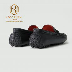 Giay luoi hermes mau den long cam hoa tiet khoa lech da taiga 2 2