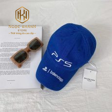 Mu nam Balengia hoa tiet chu theu mau trang mu mau xanh 2