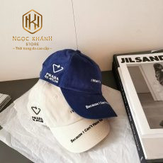 Mu nam Prada hoa tiet chu theu mau xanh 1