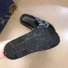 dep nam dior hoa tiet chu mau trang quai cheo 6