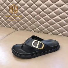 dep nam dior mau den da tron hoa tiet logo vang xo ngon 5