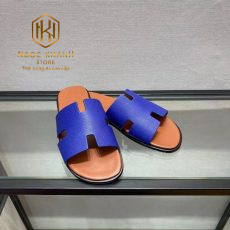 dep nam hermes mau cam quai xanh da taiga like auth 8