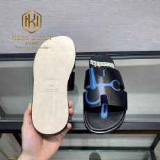 dep nam hermes mau den hoa tiet loang xanh like auth 1