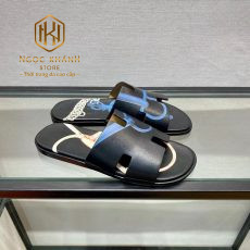 dep nam hermes mau den hoa tiet loang xanh like auth 10