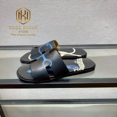 dep nam hermes mau den hoa tiet loang xanh like auth 9