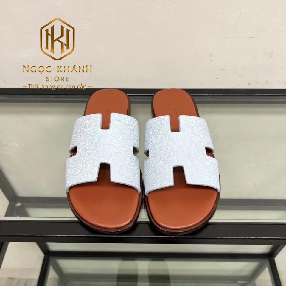 dep nam hermes mau nau quai trang da taiga like auth 8