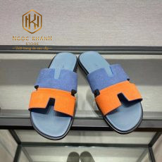 dep nam hermes mau xanh phoi cam da lon like auth 2